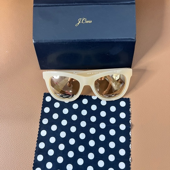 J. Crew Accessories - J.Crew Cream Ivory Women’s Sunglasses Sunshades Shades